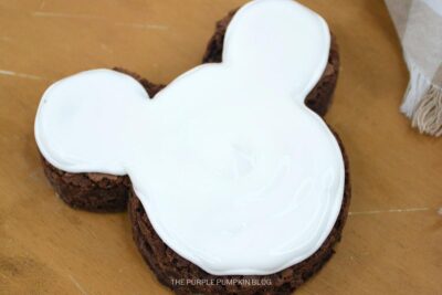 Completely Frosted Mickey Brownie