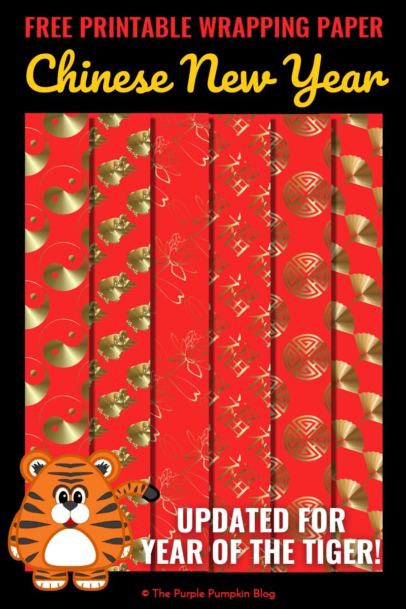 Chinese New Year Wrapping Paper
