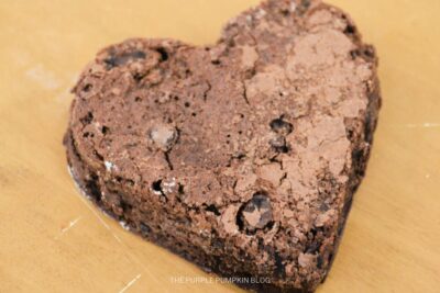 Heart Shaped Brownie