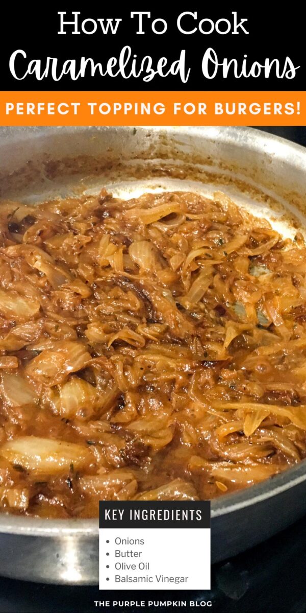 How to Cook Caramelized Onions (Perfect Topping for Burgers)