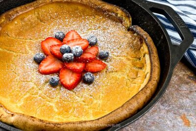Pancake topped with Berries