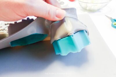 Removing Cocoa Bomb from Mold