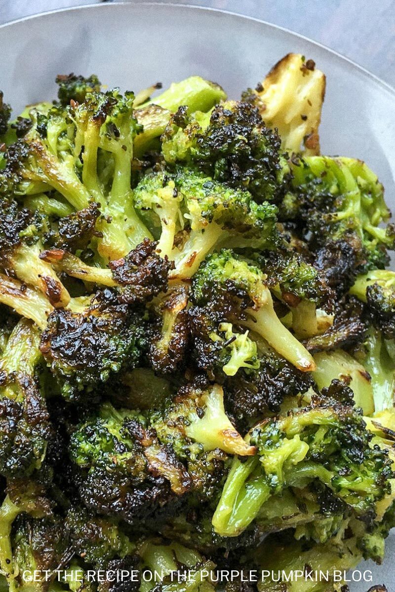 Skillet Blackened Broccoli Recipe