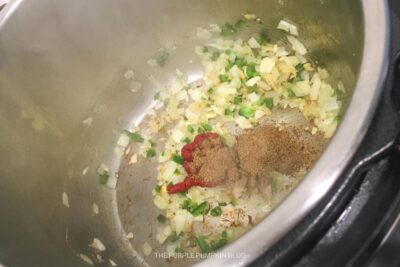Added Spices to Pot