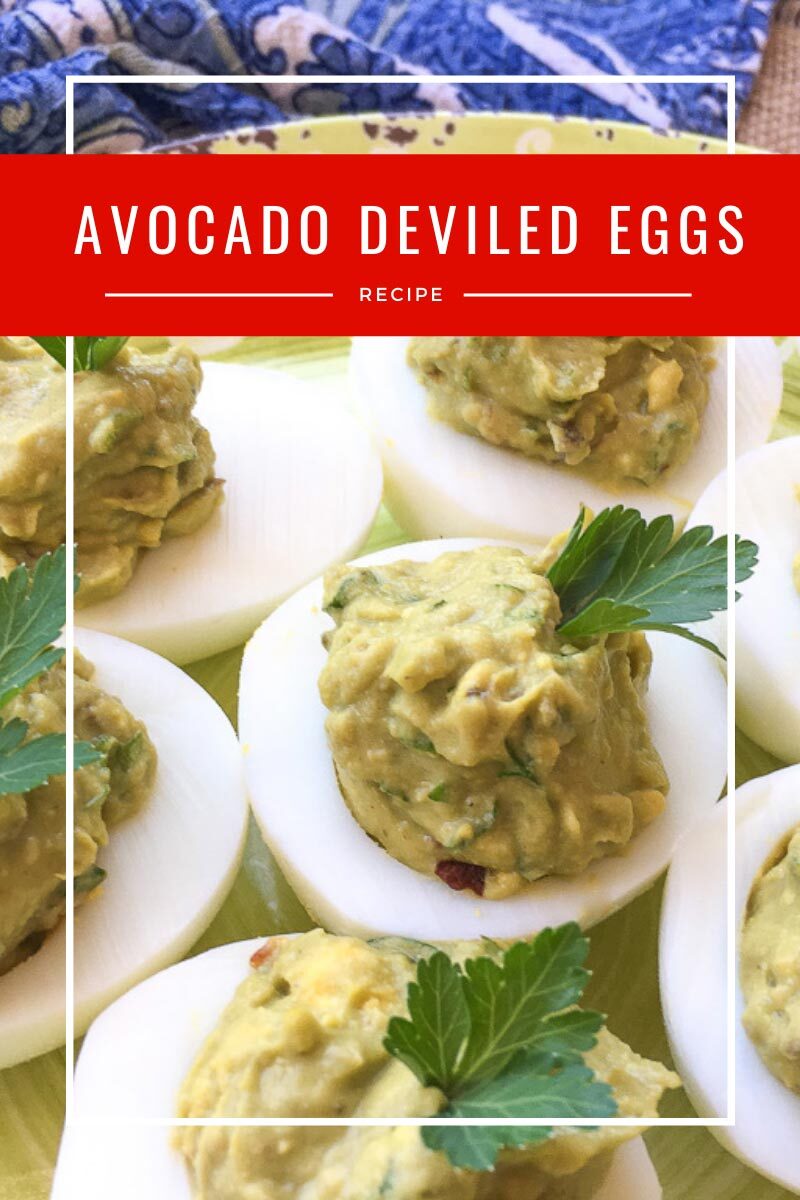 Avocado Devilled Eggs Recipe