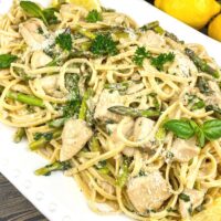 Chicken Asparagus Linguine Recipe