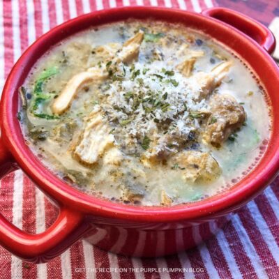 Chicken Florentine Soup Recipe