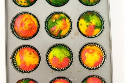 Cooked Marbled Cupcakes