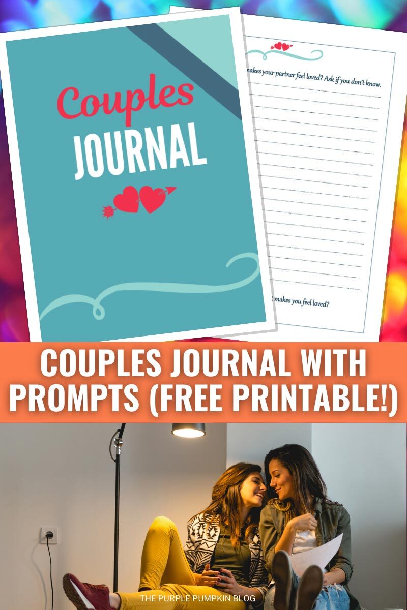 Free Printable Prompt Guided Couples Journal