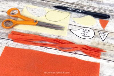 Cutting Felt with Template
