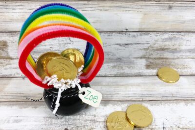 Filling Pot with Gold Coins