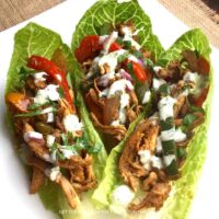 How To Make Chicken Fajita Lettuce Cups
