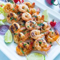 How To Make Chipotle Lime Shrimp Skewers