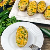 How To Make Jalapeno Popper Baked Potatoes