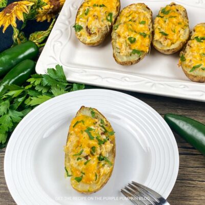 How To Make Jalapeno Popper Baked Potatoes