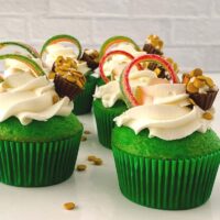 Leprechaun's Pot of Gold Cupcakes