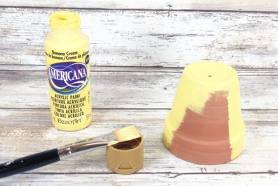 Painting the Pots Yellow