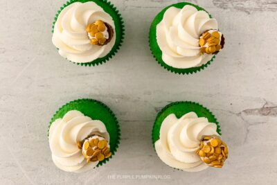 Pot of Gold in Cupcakes
