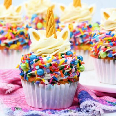 Rainbow Unicorn Cupcakes Recipe
