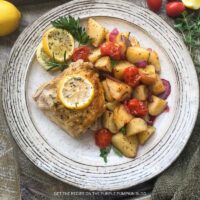 Roasted Lemon Chicken and Vegetables Recipe