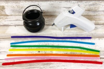Selecting Rainbow Pipe Cleaners