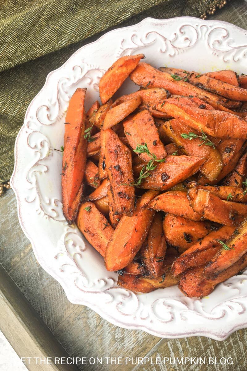 Side Dish Idea - Roasted Curried Carrots