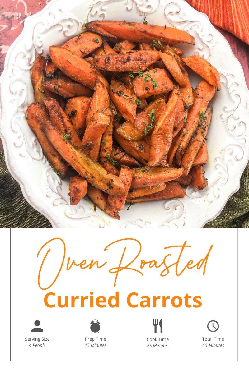 Timecard - Oven Roasted Curried Carrots