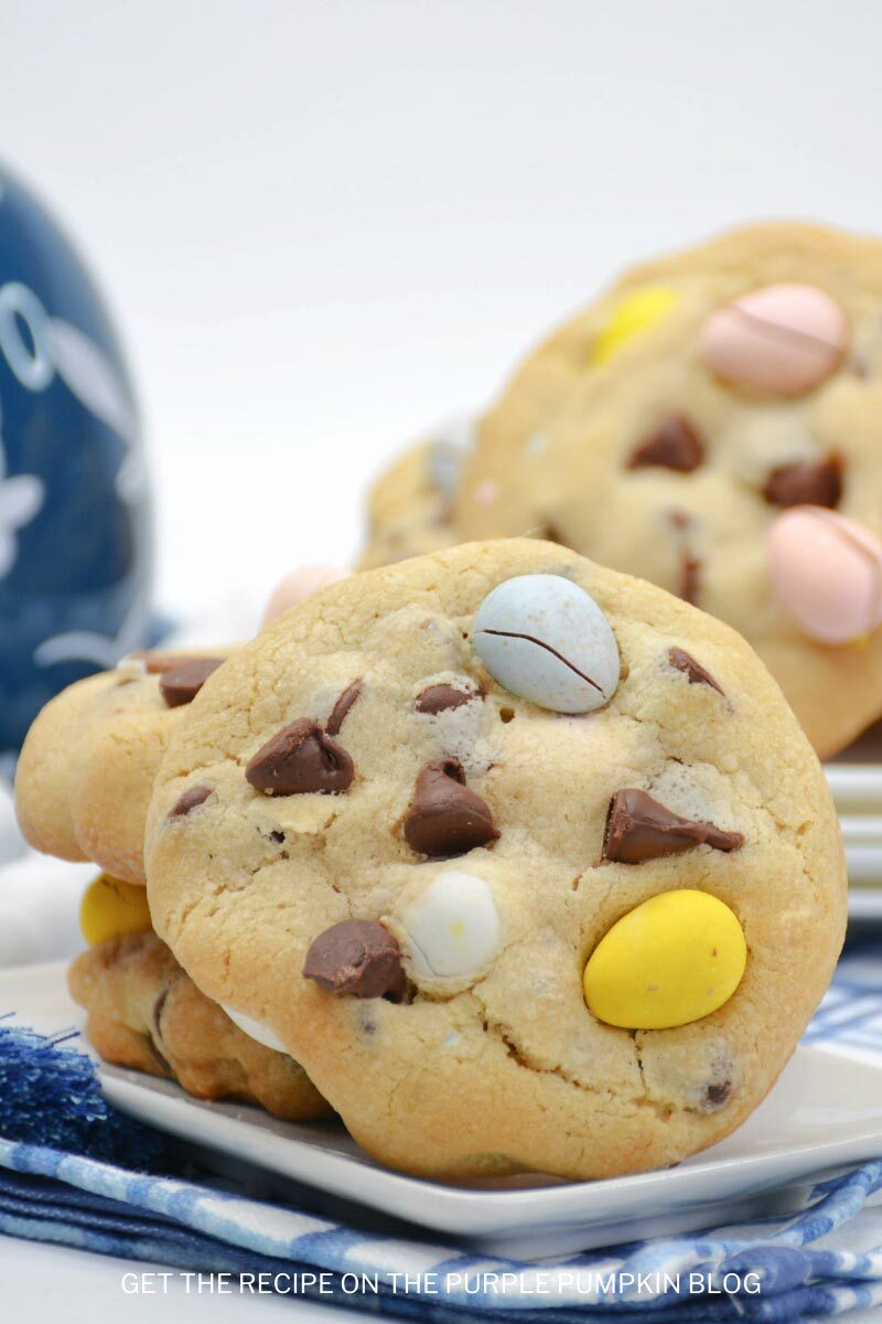 Chocolate Chip and Mini Egg Cookies