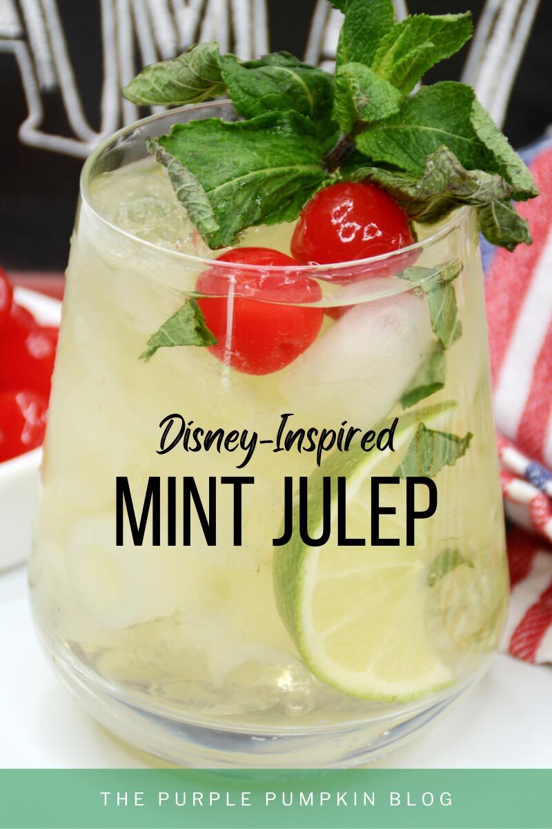Disney-Inspired Mint Julep Cocktail Recipe