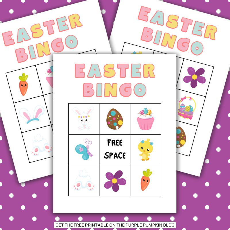Download These Free Printable Easter Bingo Cards