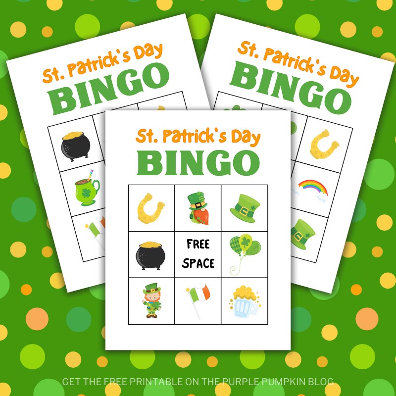 Download this Free Printable St. Patrick's Day Bingo Game