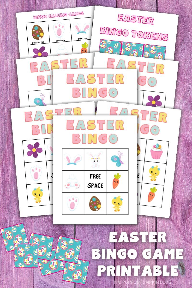 Easter Bingo Game Printable