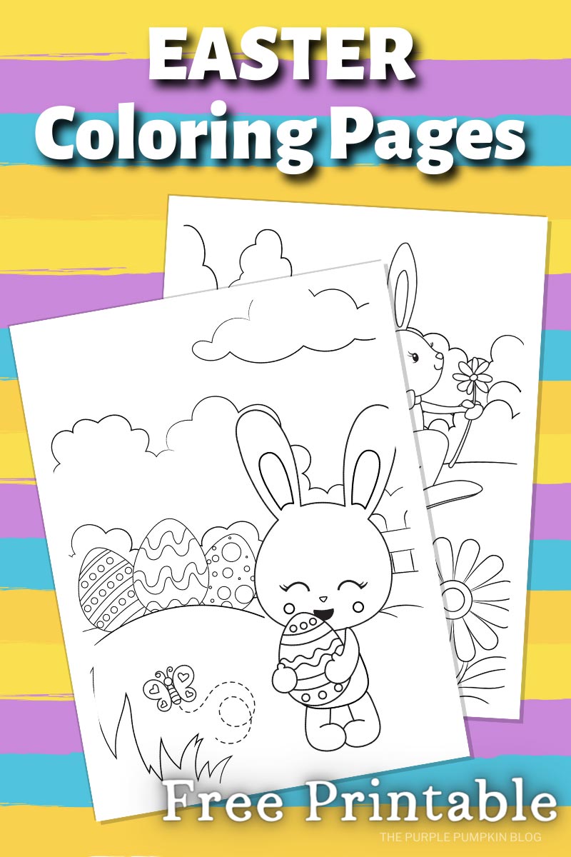 Free Printable Easter Coloring Pages!