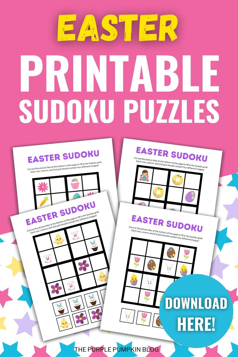 Easter Printable Sudoku Puzzles - Download Here