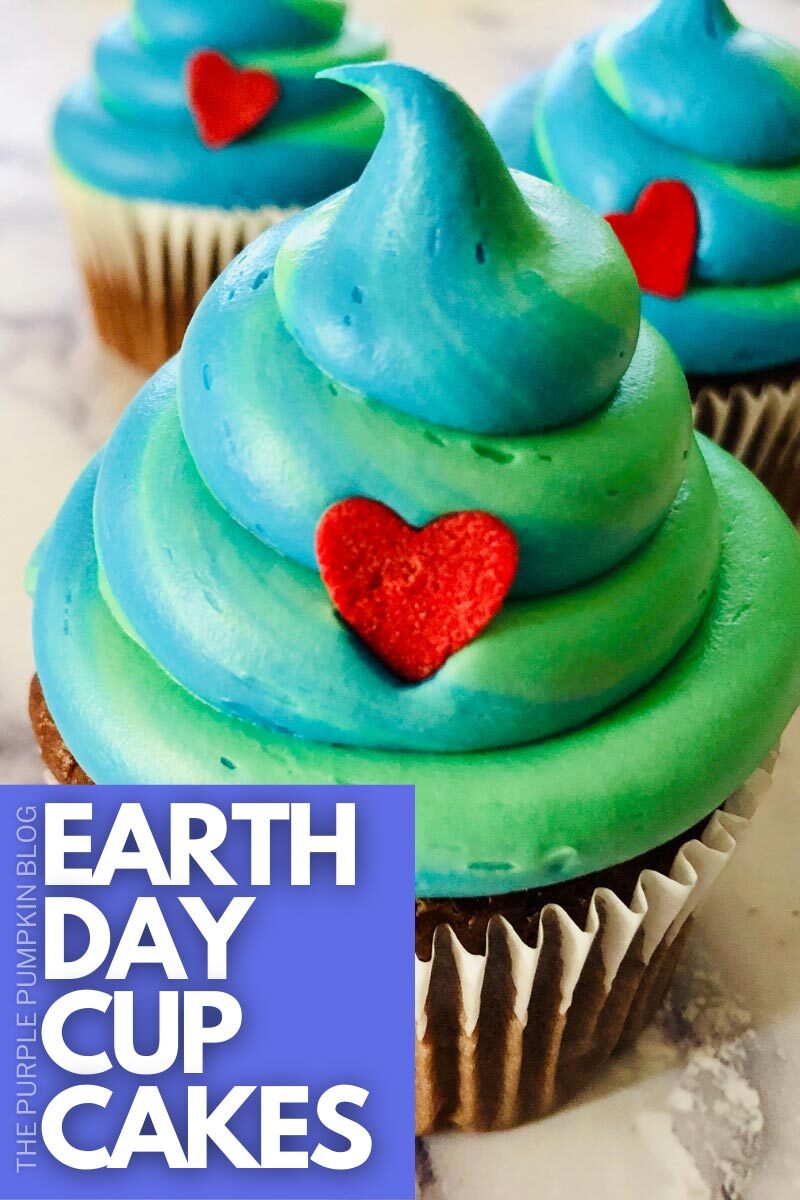 Easy to Make Earth Day Cupcakes
