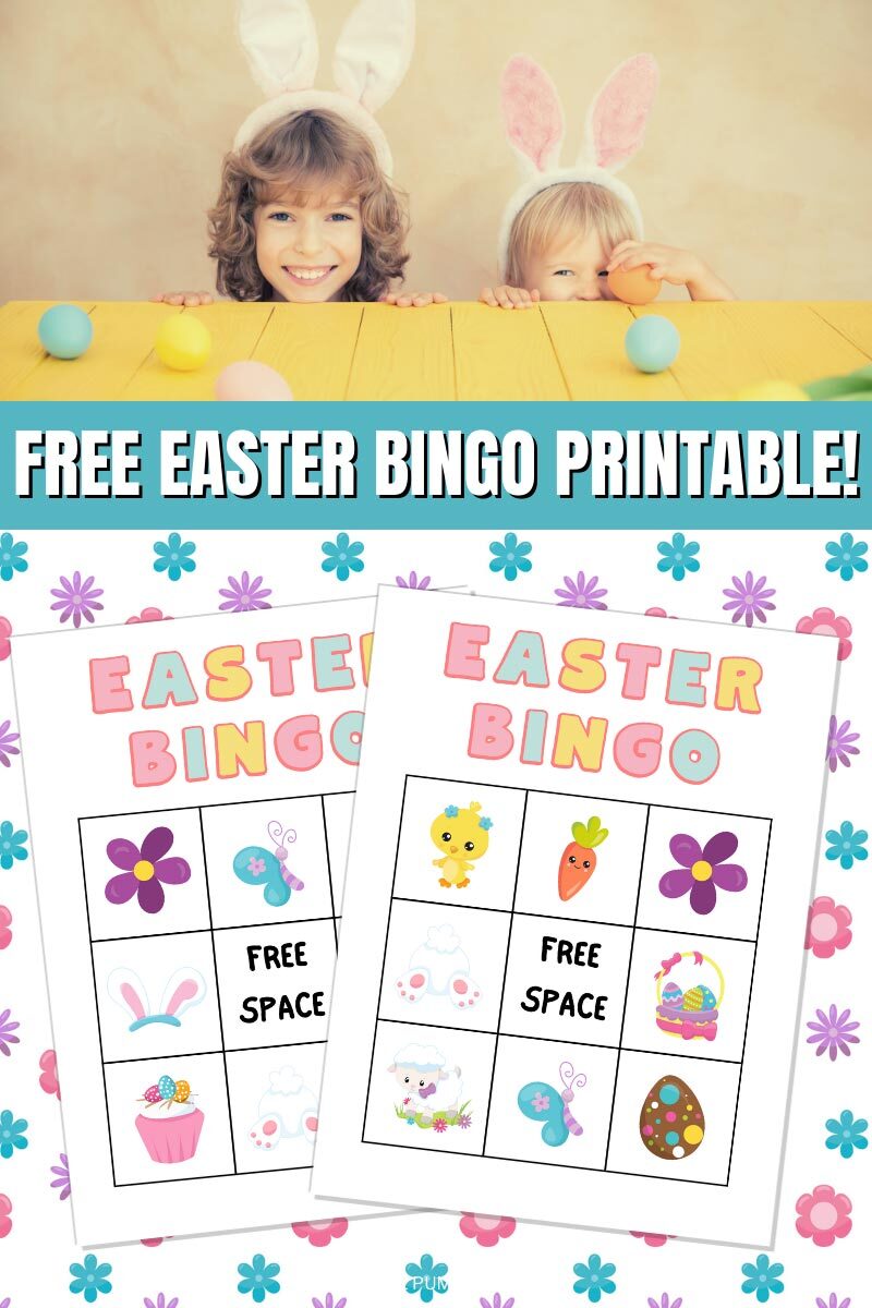 Free Printable Easter Bingo Cards For Springtime Bingo Games!