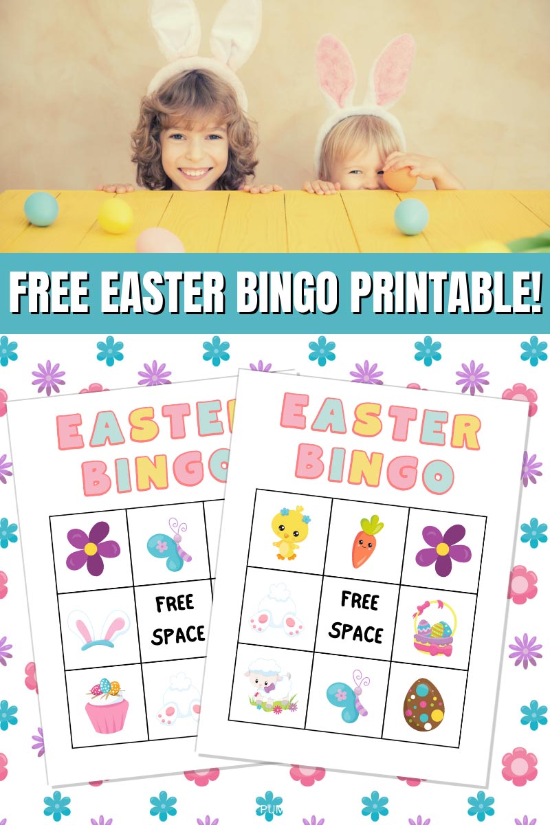Free Printable Easter Bingo Cards For Springtime Bingo Games!