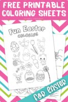 Free Printable Easter Coloring Pages!