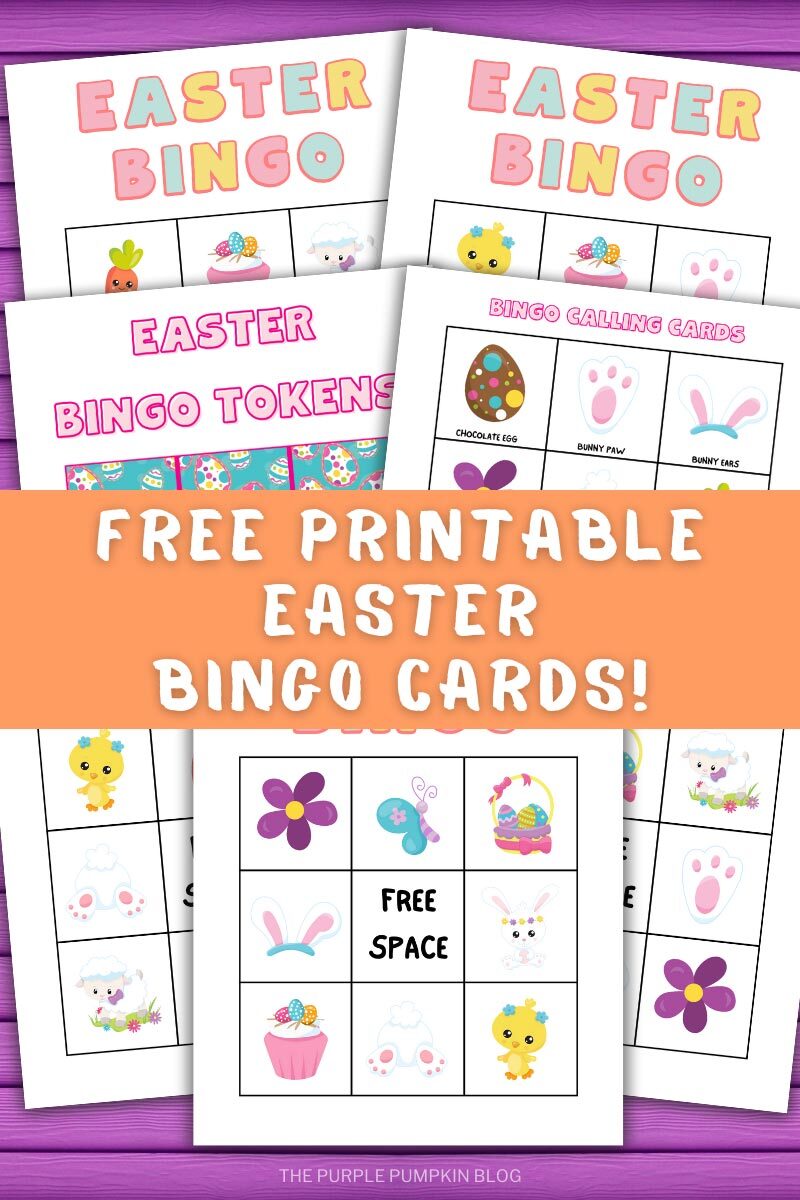 Free Printable Easter Bingo Cards!