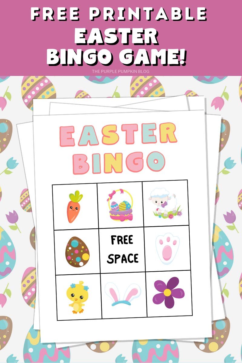 Free Printable Easter Bingo Game!