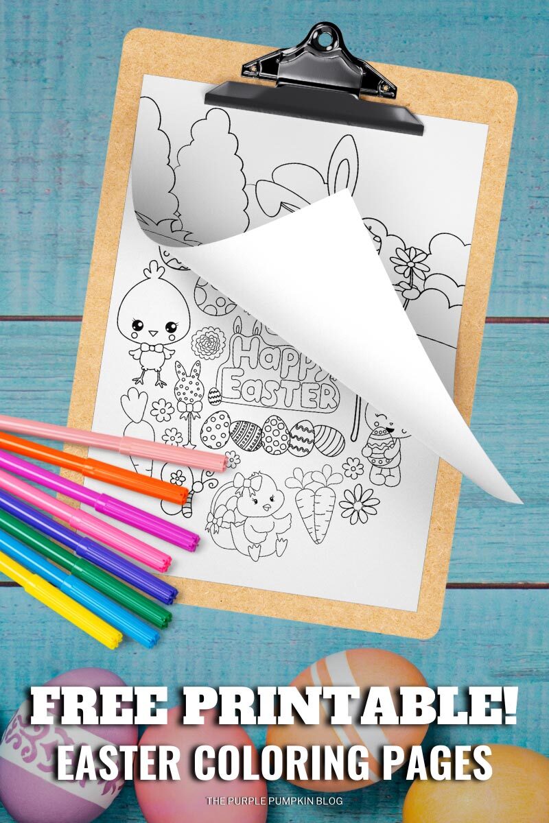 Free Printable! Easter Coloring Pages