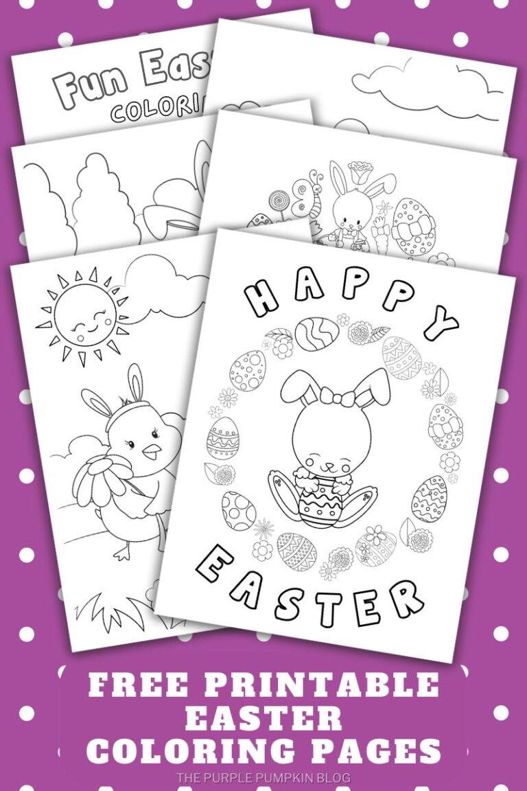 Free Printable Easter Coloring Pages!