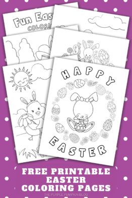 Free Printable Easter Coloring Pages!