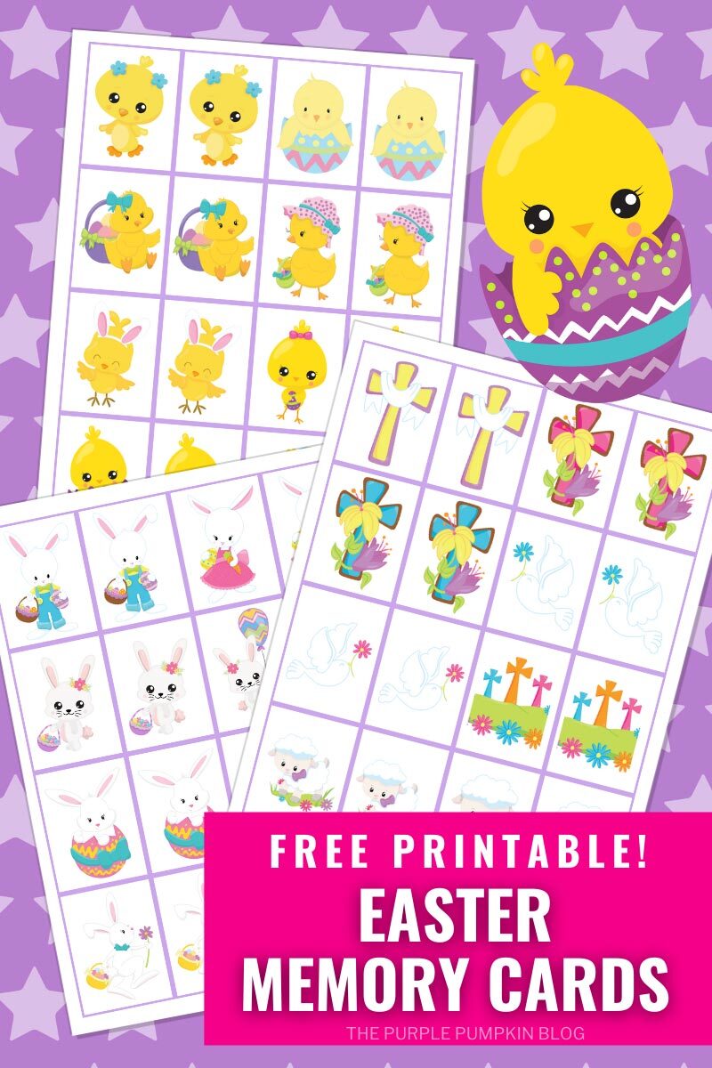 Free Printable! Easter Memory Cards