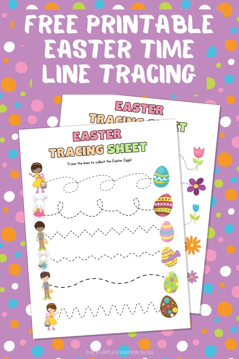 Free Printable Easter Time Line Tracing