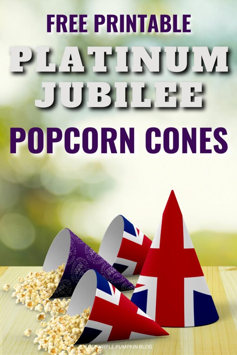 Free Printable Platinum Jubilee Decorations! Flags, Paper Chains &amp; More!