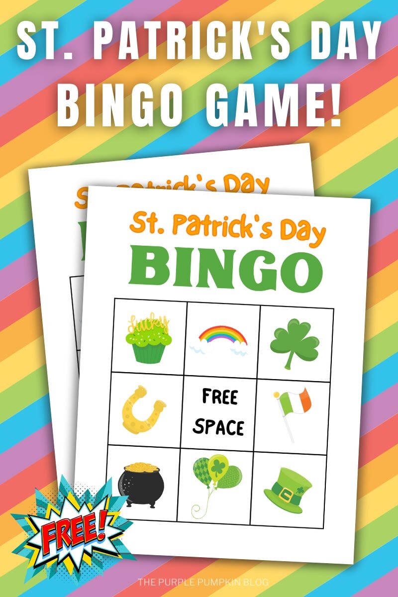 Free St. Patrick's Day Bingo Game!