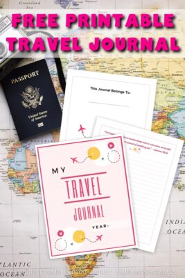 Free Printable Travel Journal To Document Your Adventures!