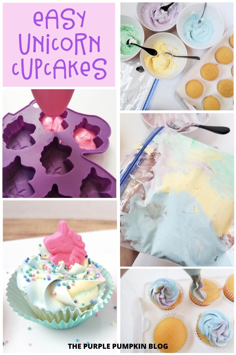 How To Make Easy Unicorn Cupcakes