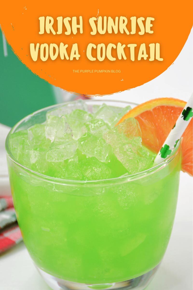 Irish Sunrise Vodka Cocktail